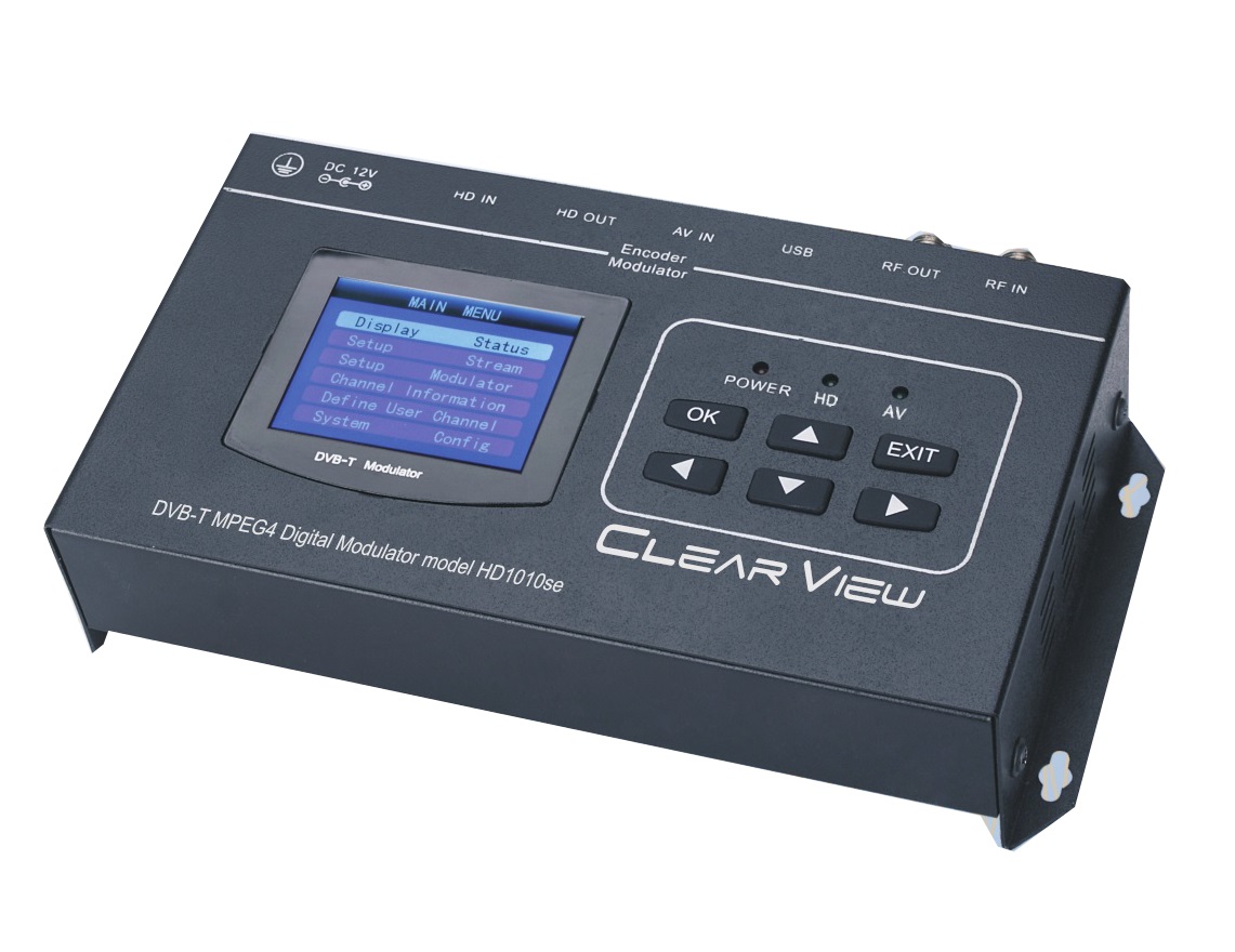 ClearView HD1010se HD Digital Modulator MPEG4 HDMI & CVBS Inputs